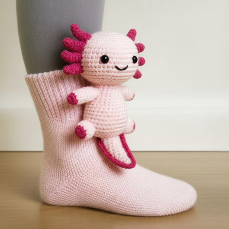 Cute Animal Socks – Warm Winter Accessories Christmas Gift for Animal Lovers