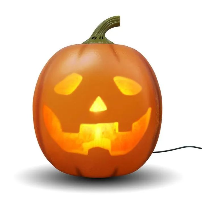 Talking And Singing Pumpkin Lantern Halloween Decoration Props Gift Projector Night Light