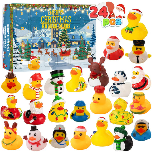 Christmas Rubber Ducks Advent Calendar Christmas Gift for Kids