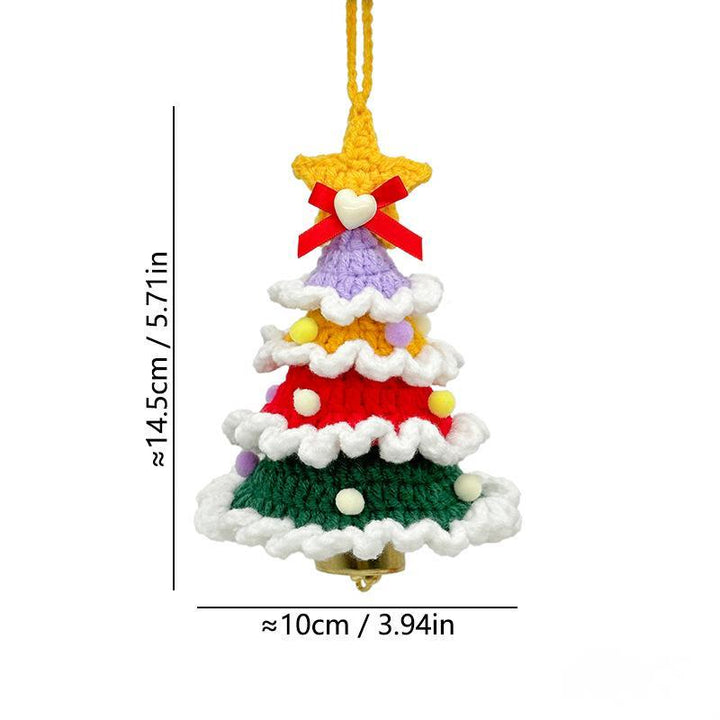 Hand-Knitted Christmas Tree Ornaments Home Decor Christmas Decorations Gift