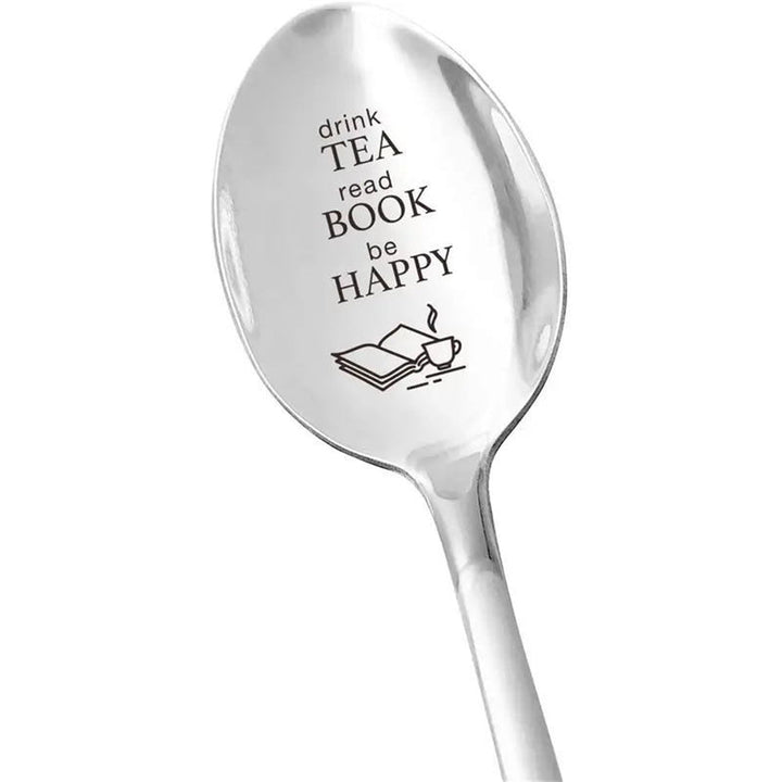 Good Morning Coffee Spoon Stainless Steel Spoon Gift for Nana