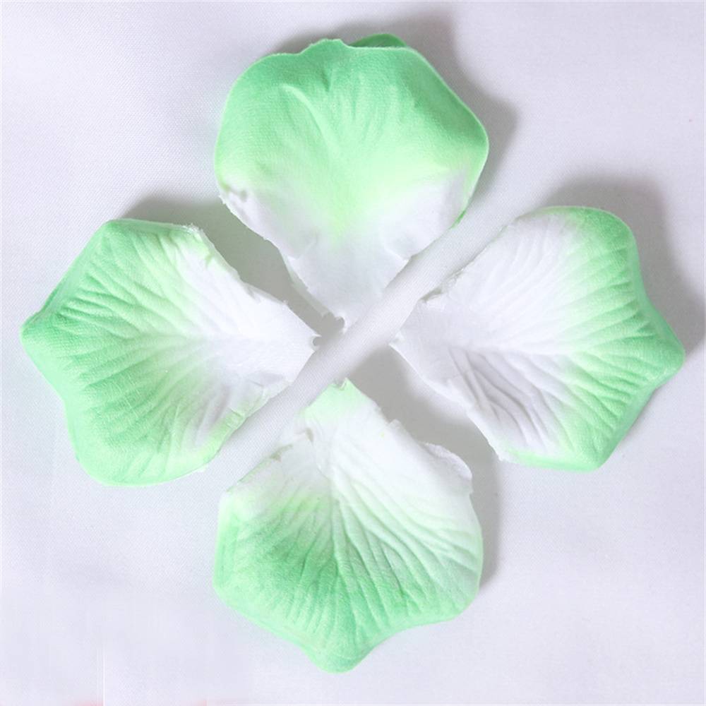 120PCS Fabric Rose Petals Fabric Petals for Weddings Aisles Flower Girls and Romantic Evenings