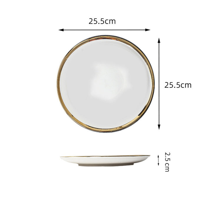 Wedding Plate Wedding Dinner Plate Wedding Ceramic Plate