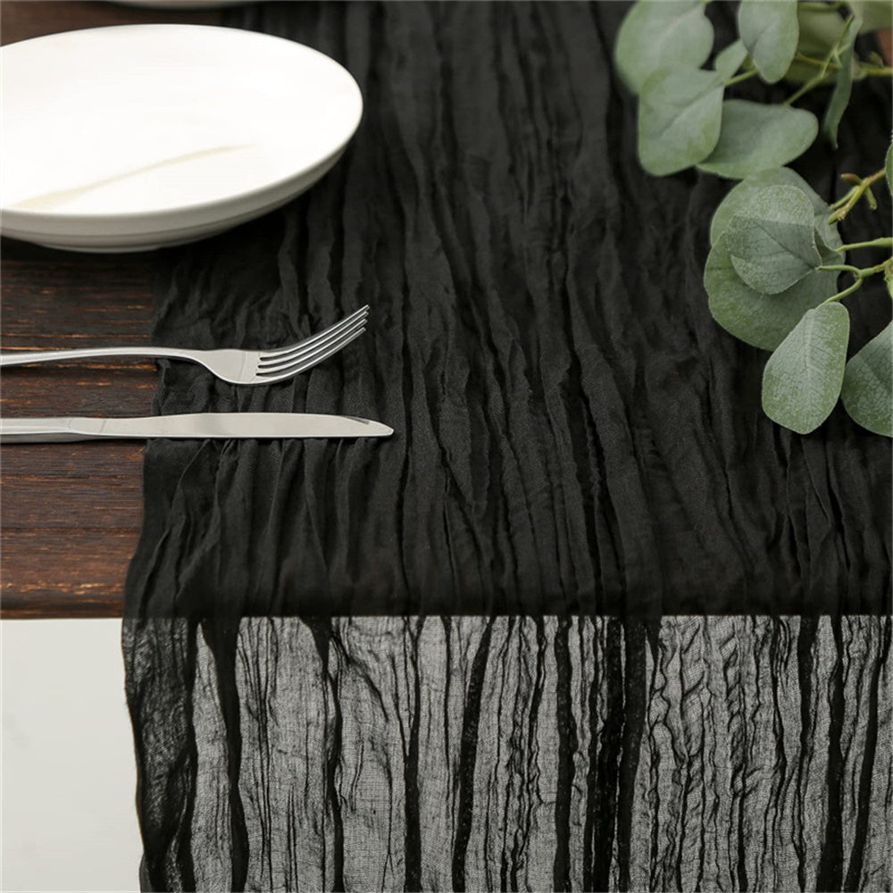 Wedding Gauze Table Runner Rustic Wedding Cheesecloth Runner Cotton Runner for Table Wedding Arch Ideas Bridal Shower Modern
