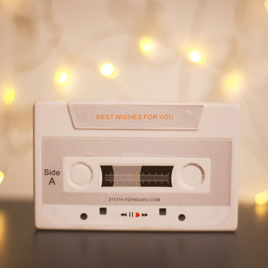 Vintage Recordable Cassette Phonograph Music Box Birthday Card Wish Christmas Gift Anniversary Birthday Gift For Bestie