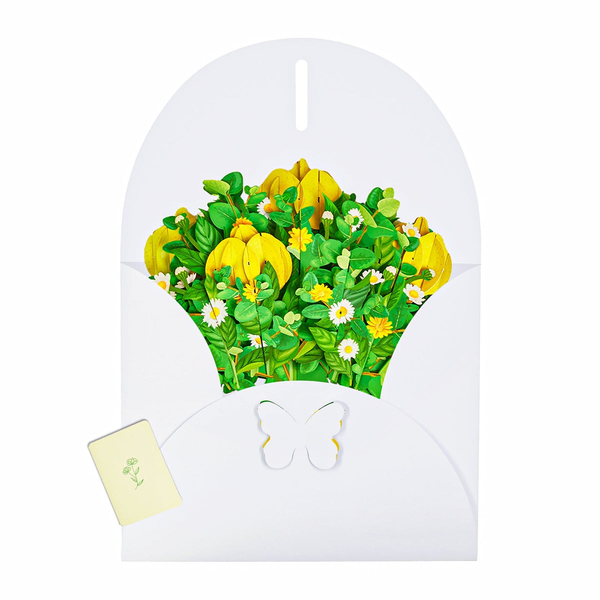 Lemon Bouquet 3D Pop Up Greeting Card