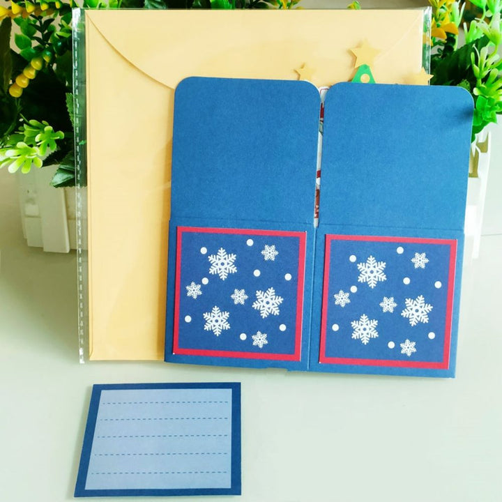 3D Creative Christmas Pop Up Card Christmas Box Pop Up Greeting Card