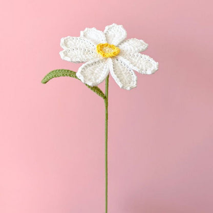 1pc Handmade Knitted Flower Crochet Flower Gift for Her Wedding Gift
