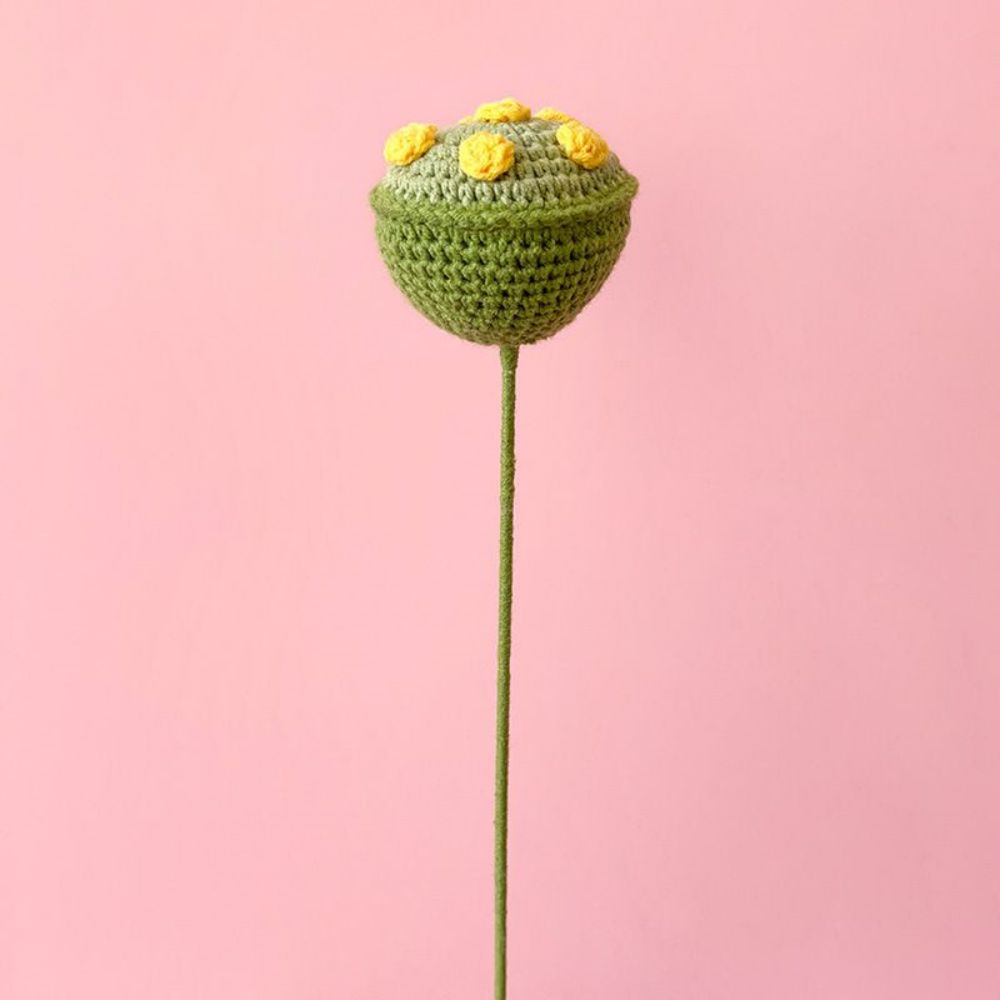 1pc Handmade Knitted Flower Crochet Flower Gift for Her Wedding Gift