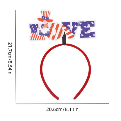12 Pcs Independence Day Headband Party Accessories Favors Decorations for 4th of July
