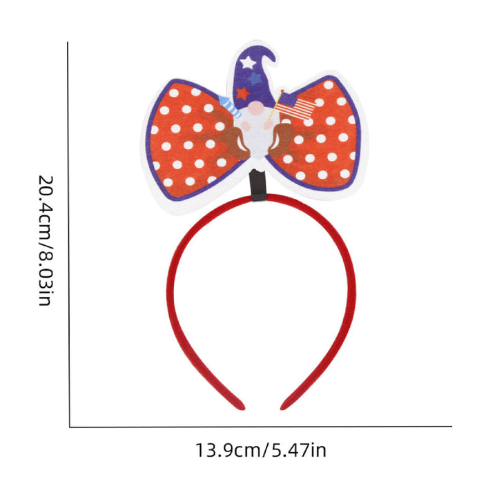 12 Pcs Independence Day Headband Party Accessories Favors Decorations for 4th of July