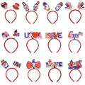 12 Pcs Independence Day Headband Party Accessories Favors Decorations for 4th of July