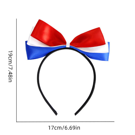 7 Pcs 4th of July Patriotic Head Boppers Headbands for Independence Day Party Hair Accessories
