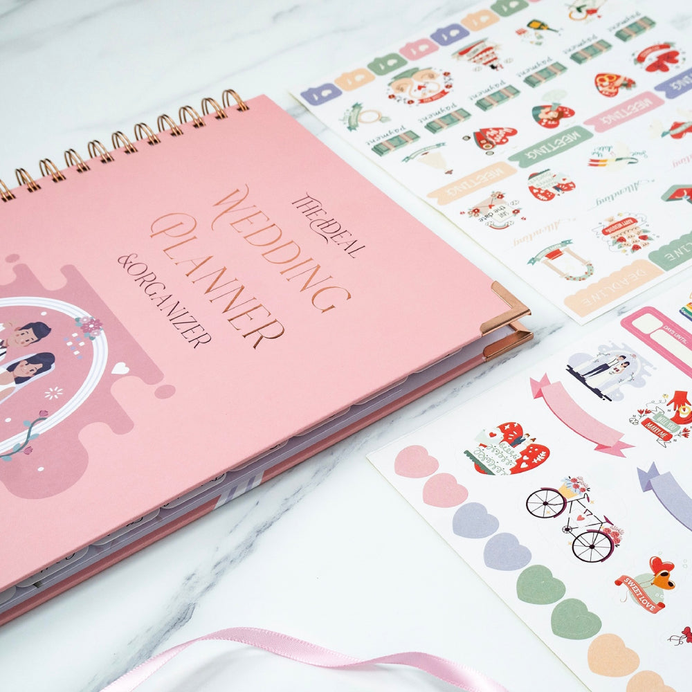 Wedding Planner Book Gift for Future Mrs Wedding Organizer Engagement Gift For Bride