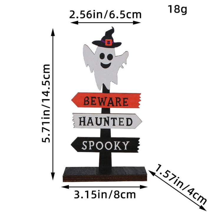 Halloween Ghost Decoration – Spooky Desktop Ornament
