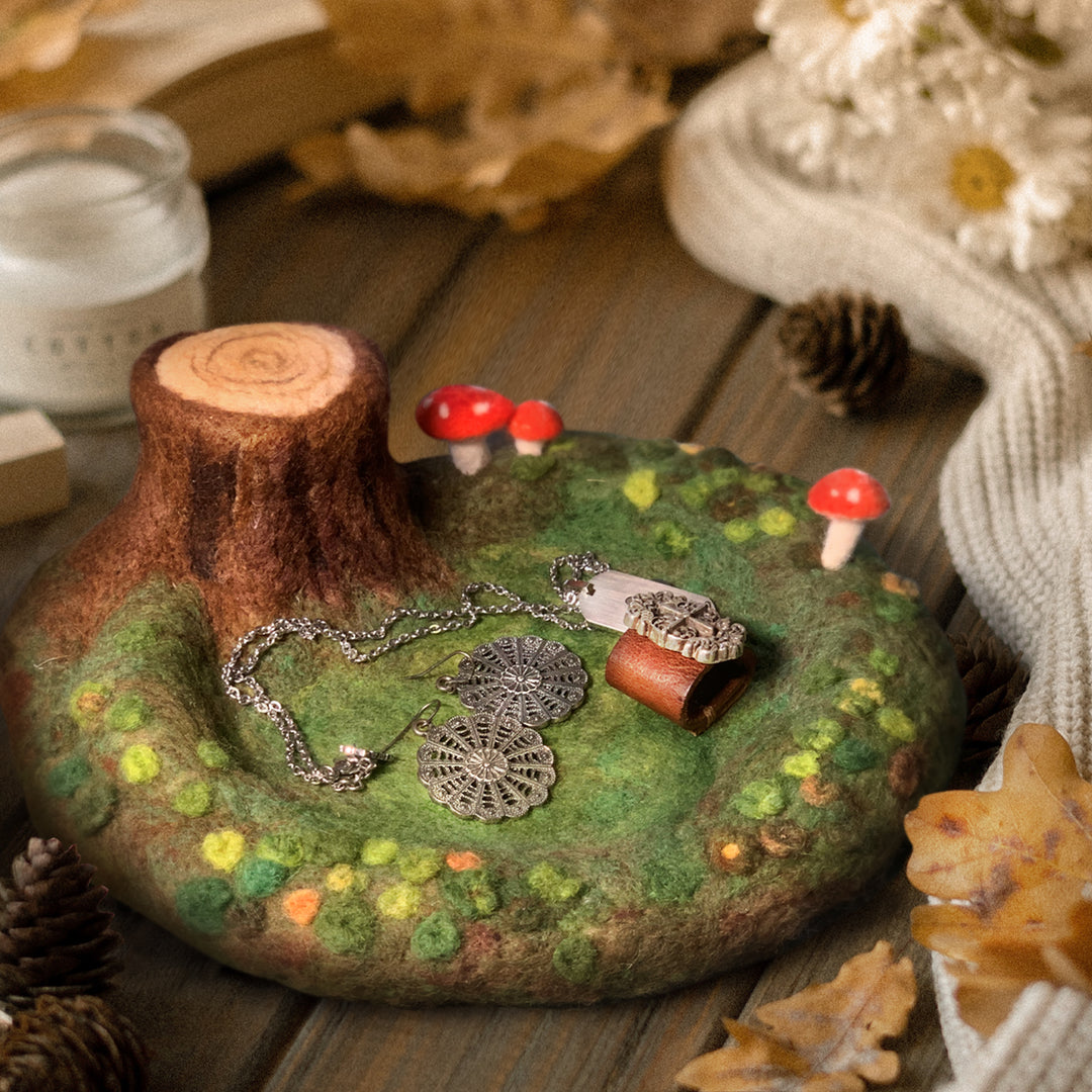 Stylish Felt Tray Decoration for Home Decoration Elegant Display