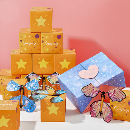 DIY Surprise Gift Box Explosion for Money Cash Pop Up Gift Box for Lover