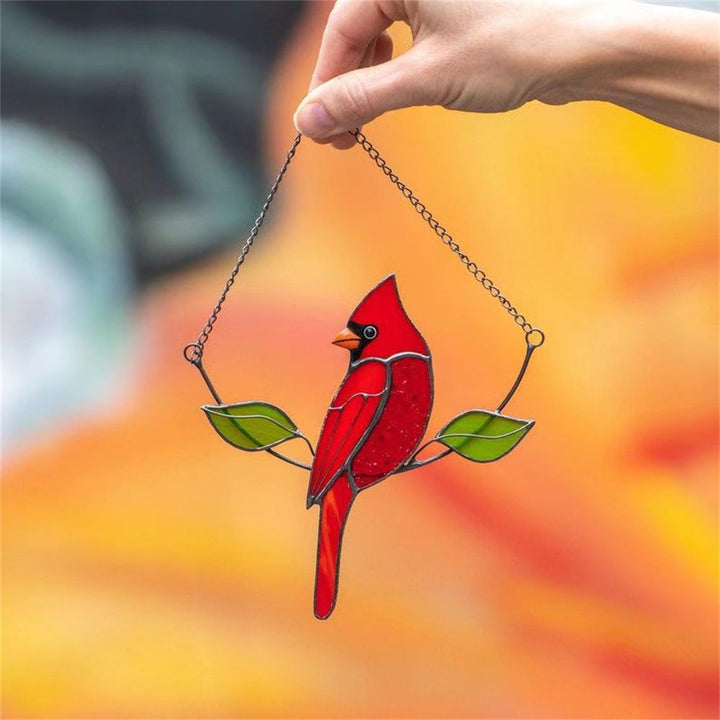 Suncatchers Red Birds Sun Catcher Wall Window Hangings Unique Gifts