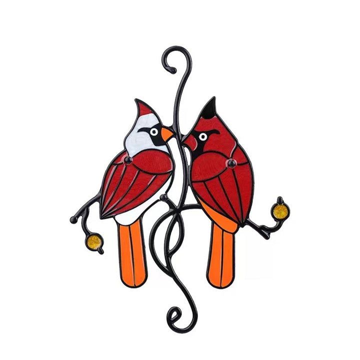 Suncatchers Red Birds Sun Catcher Wall Window Hangings Unique Gifts