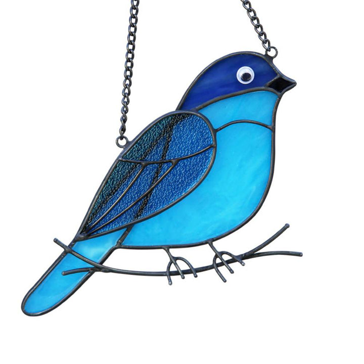Sun Catcher Glass Birds Wall Window Hangings - Perfect Gifts for Bird Lovers
