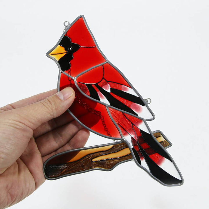 Sun Catcher Glass Birds Wall Window Hangings - Perfect Gifts for Bird Lovers