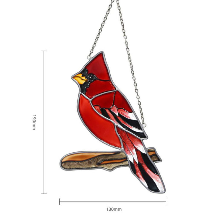 Sun Catcher Glass Birds Wall Window Hangings - Perfect Gifts for Bird Lovers