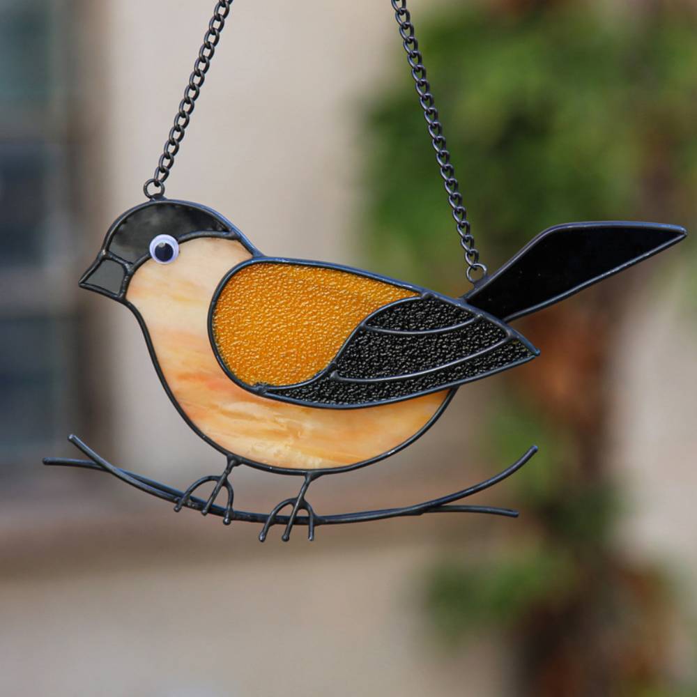 Sun Catcher Glass Birds Wall Window Hangings - Perfect Gifts for Bird Lovers