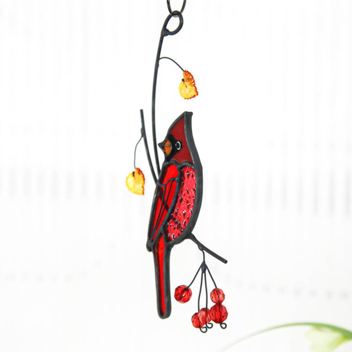 Sun Catcher Glass Birds Wall Window Hangings - Perfect Gifts for Bird Lovers