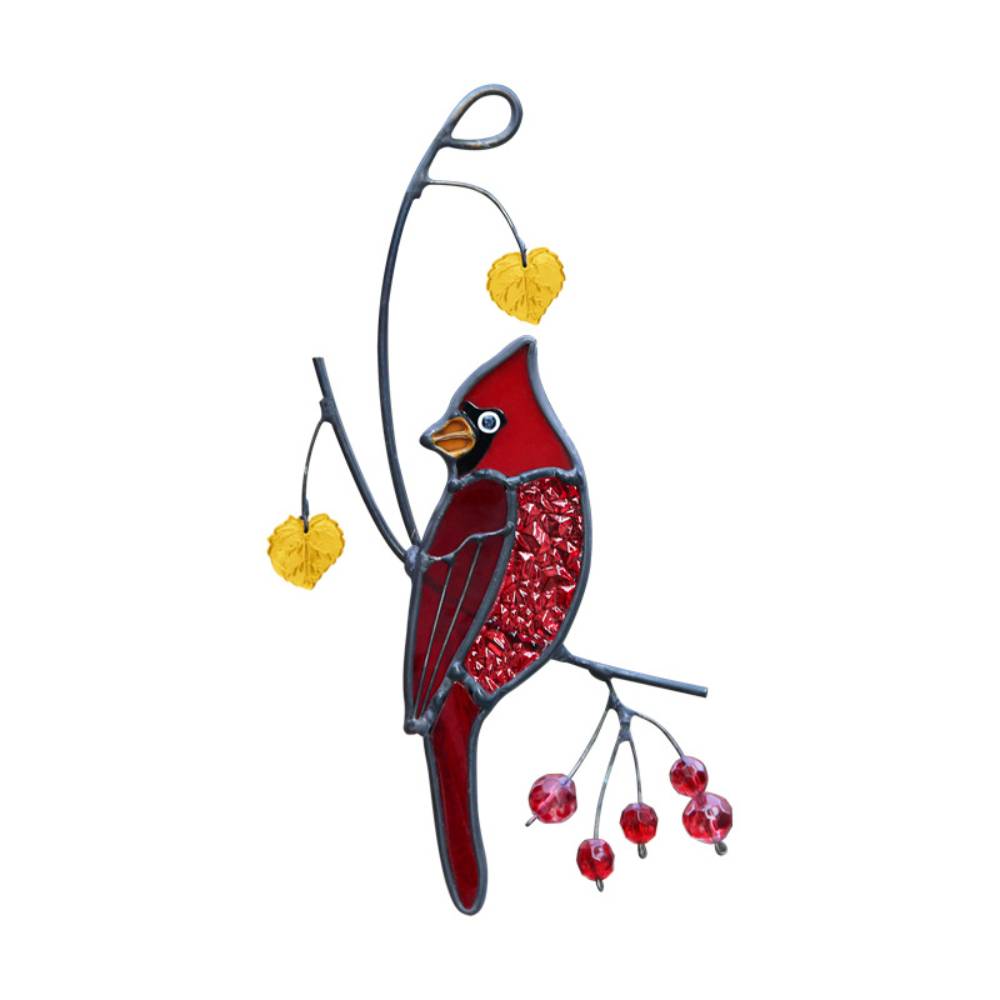 Sun Catcher Glass Birds Wall Window Hangings - Perfect Gifts for Bird Lovers