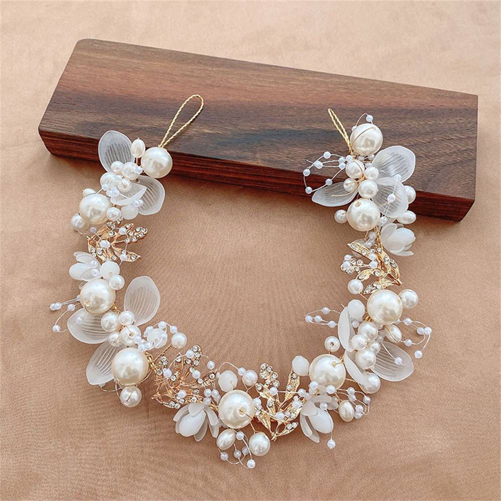 Wedding Flower Girl Crown Flower Tiara Bohemian Flower Crown