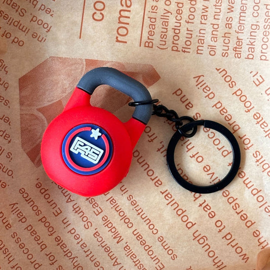 Mini Fitness Equipment Mini Kettlebell Keychain Accessories Equipment Pendant Backpack Rubber Keychain