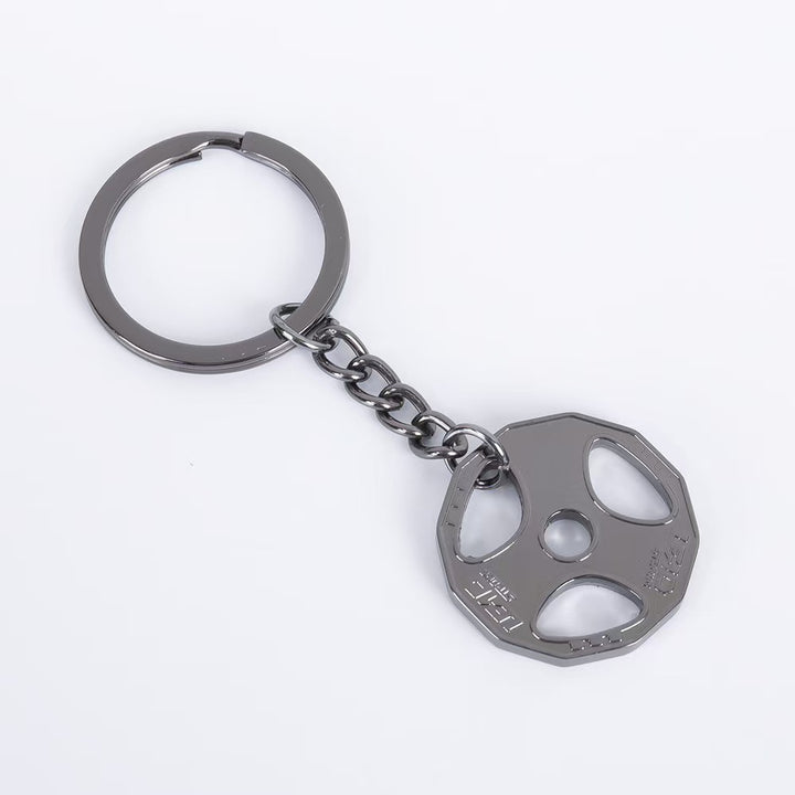 Dumbbell Metal Keychain Accessories Equipment Kettlebells Dumbbells Boxing Pendant Mini Fitness Keychain