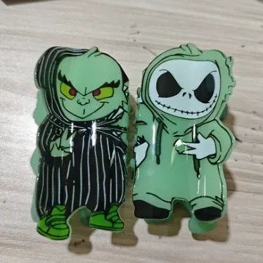 Halloween Clown Ghost Face Hair Clip Back Of The Head Hair Clip Shark Hair Clip Headdress Hairpin Ladies Halloween Gift