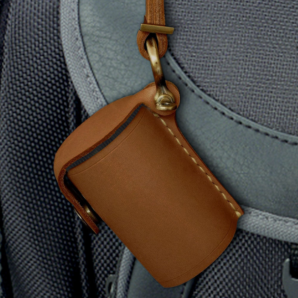 PU Leather Case for Film Roll Keychain