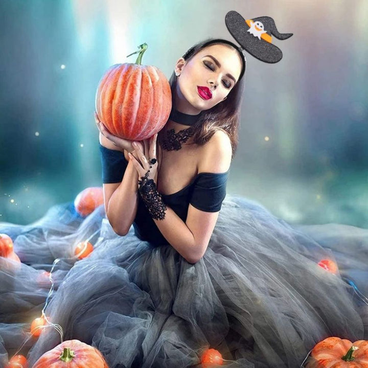 6 Pcs Halloween Headbands Halloween Hair Hoop for Party Supply Cosplay Decoration