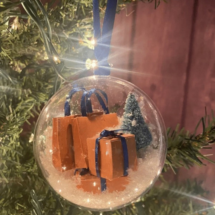 Funny Ornament Mini Packages Christmas Tree Mini Express Box Christmas Decorations