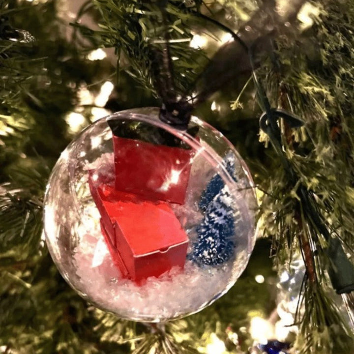 Funny Ornament Mini Packages Christmas Tree Mini Express Box Christmas Decorations