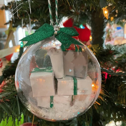 Funny Ornament Mini Packages Christmas Tree Mini Express Box Christmas Decorations