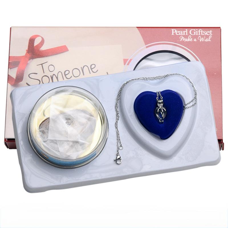 Pearl Necklace Pearl Oyster Self-opening Blind Box Pearl Necklace Pearl Pendant Surprise Gift