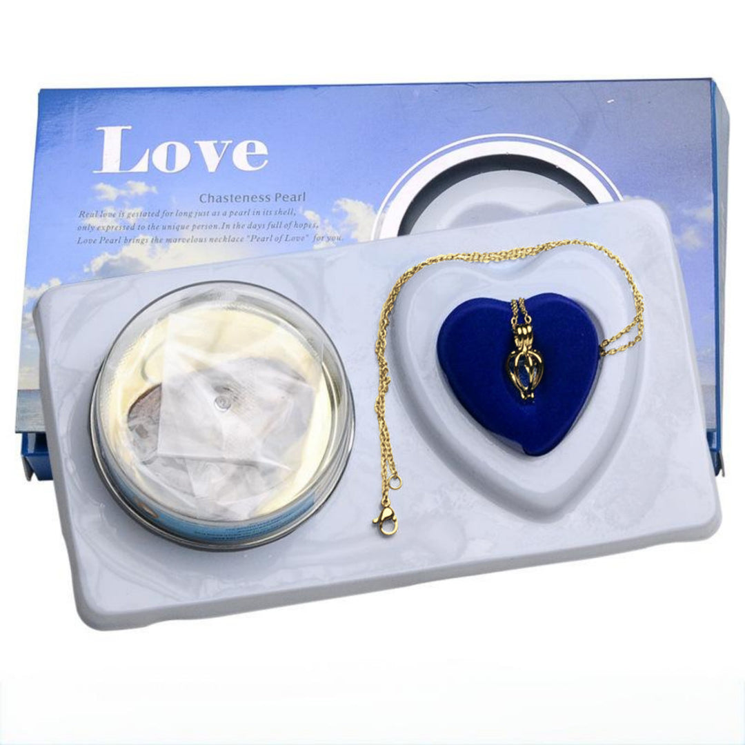 Pearl Necklace Pearl Oyster Self-opening Blind Box Pearl Necklace Pearl Pendant Surprise Gift