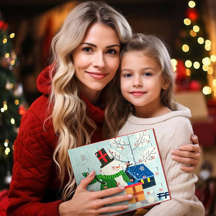 Christmas Charm Surprise Blind Box Charm Bracelet 24 Calendar Countdown Gift Box Bracelet DIY Charms