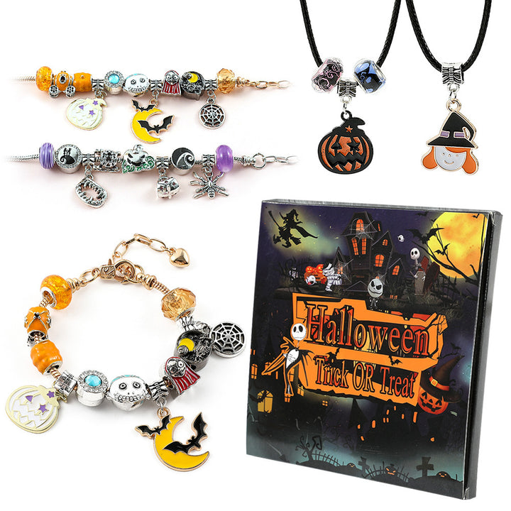 Halloween Charms Set – DIY Bracelets Jewelry Halloween Gifts for Kids