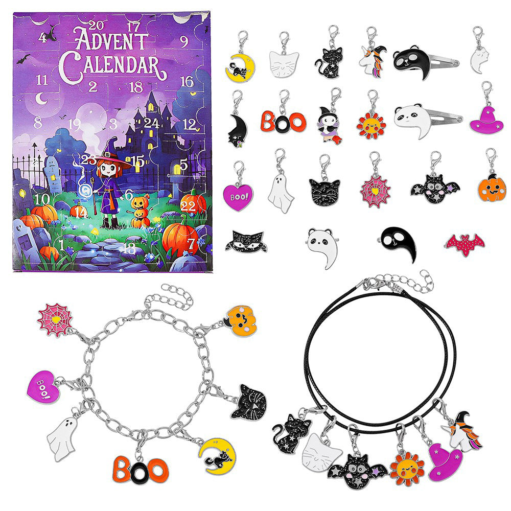 Halloween Charms Set – DIY Bracelets Jewelry Halloween Gifts for Kids