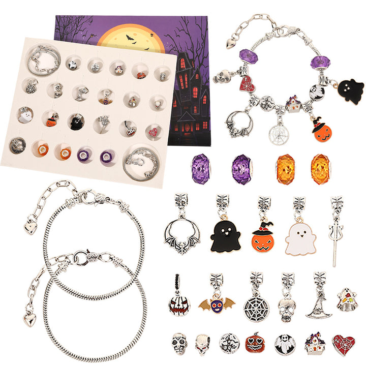 Halloween Charms Set – DIY Bracelets Jewelry Halloween Gifts for Kids