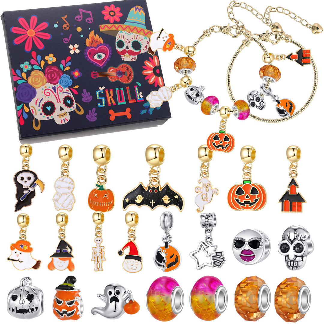 Halloween Charms Set – DIY Bracelets Jewelry Halloween Gifts for Kids