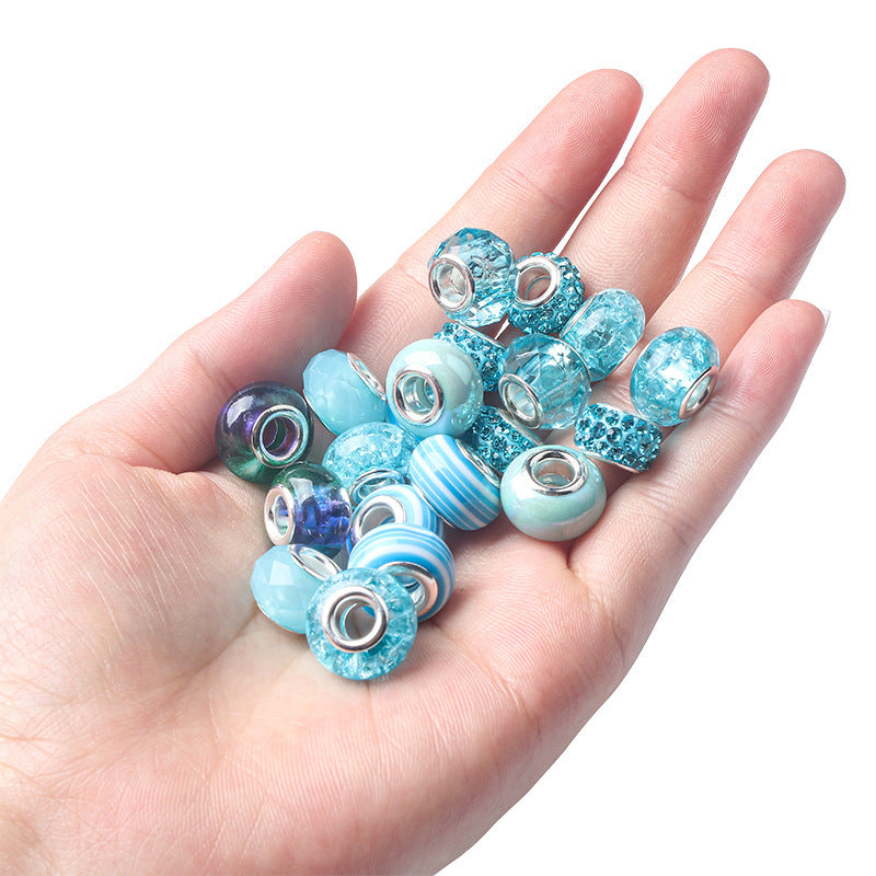DIY Bracelet Making Kit with Beads Colorful Bracelets Set with Gift Box Gift for Girls