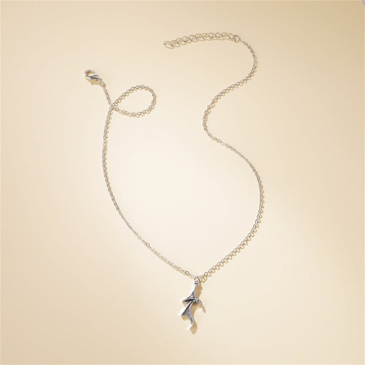 Personalized Couple Necklace Matching Devil Wing Necklaces for Couples Valentine's Gift for Lover