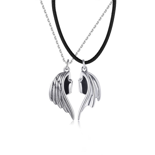 Couple Necklace Magnetic Matching Necklaces for Couples Valentine's Gift for Lover