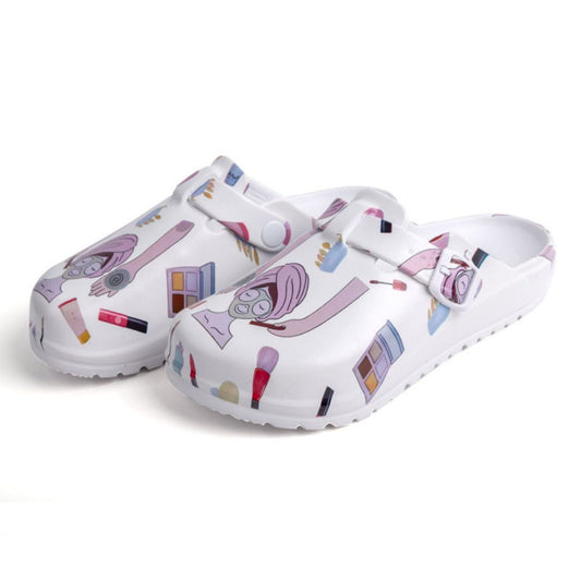 Laboratory Clogs Comfort Mules Close Toe Nurse Shoes Slip On Garden Shoes