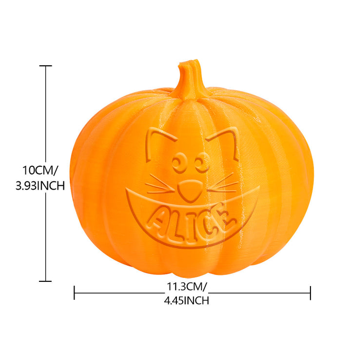 Personalized Halloween Pumpkin Light Custom Cat Light Custom Light Up Jack-o-lantern Halloween Decor